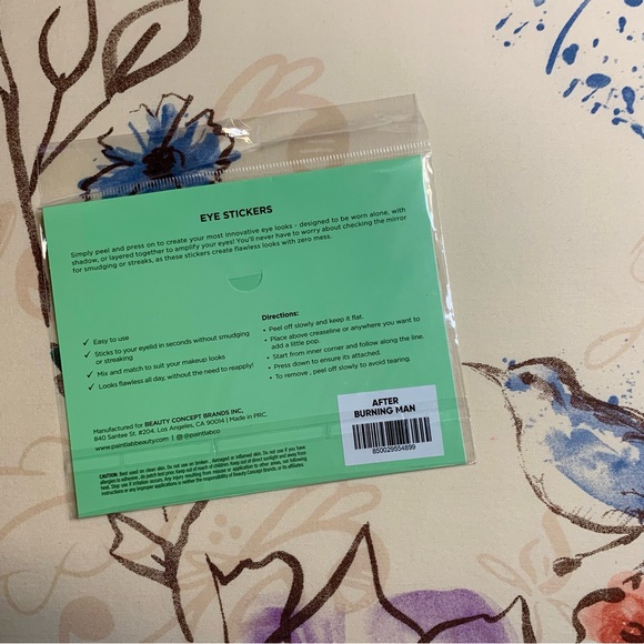 💜 PaintLab After Burning Man Eye Stickers NWT - Picture 7 of 10